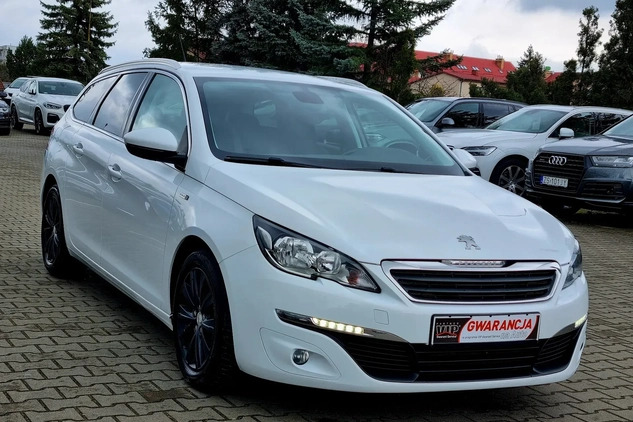 Peugeot 308 cena 27900 przebieg: 214000, rok produkcji 2015 z Opalenica małe 211